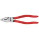 Knipex High Leverage Combination Pliers black atramentized plastic coated 200mm 02 01 200 Miniaturka