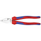 Knipex High Leverage Combination Pliers chrome plated with multi-component grips 225mm 02 05 225 Miniaturka