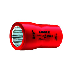 Knipex Hexagon Socket for hexagonal screws with internal square 3/8" 98 37 9/16”