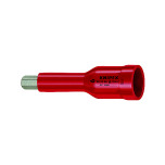 Knipex Hexagon Socket for hexagonal socket screws with internal square 1/2" 75mm 98 49 08