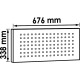 Vigor Perforowany panel ścienny, mały V6000-05 Miniaturka