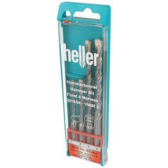 Heller Tools Bionic Pro SDS-plus Hammerbohrer,  Satz Ø 5/6/8/10 mm 16490