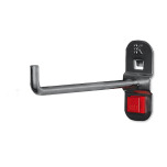 KAPPES ®RasterPlan/ABAX® tool holder vertical hook end length 125 mm Anthracite grey 3340.00.5808