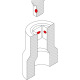 MATADOR Socket, 6 pt. 6,3 (1/4) 7/32 AF 2075 8004 Miniaturka