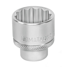 MATADOR Socket, 12 pt. 10 (3/8) 7/8 AF 3075 8013