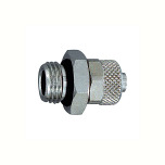 Riegler Złącze śrubowe proste, O-ring, G 1/8 a., do węża 8/6 110473