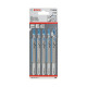Bosch Stichsägeblatt T 318 A Basic for Metal, 5er-Pack 2608631319 Miniaturka