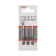 Bosch Schrauberbit Extra-Hart HEX 3, 49 mm, 3er-Pack 2607001732 Miniaturka
