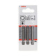 Bosch Schrauberbit Extra-Hart HEX 6, 49 mm, 3er-Pack 2607001735 Miniaturka