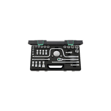 STAHLWILLE 45A/22/8QR KN SG Socket Set Quickrelease 3/8" 96025207
