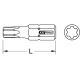 KS Tools 1/4 Bit do ?rub Torx PLUS, IP7 911.7843 Miniaturka