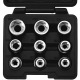 SW-Stahl Socket spanner set, 1/2”, E-profile, E10-E24, 9-piece 04435L Miniaturka