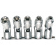 SW-Stahl Jointed sockets, E profile, E6-E14, with joint, 5-piece 04461L Miniaturka