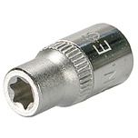 SW-Stahl Spanner socket, 1/4”, E-profile, E6 05460L