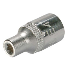 SW-Stahl Spanner socket, 1/4”, E-profile, E4 05464L