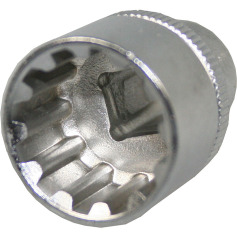 SW-Stahl Socket spanner bit, multi profile, 1/2”, 20 mm 05650L-20