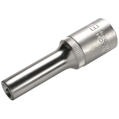SW-Stahl Spanner socket, E10, long 05670L