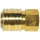 SW-Stahl Compressed air quick coupling, one-hand operation 25082L Miniaturka