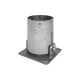 Eurotec Post support movable for round posts - post reception Ø101 mm 904713 Miniaturka