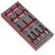 FACOM Schaumstoffmodul mit 14 Bit-Steckschlüsseln 1/2” MODM.SHPB Miniaturka