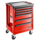 FACOM Werkstattwagen ROLL mit 6 Schubfächer, 3 Module pro Schubfach, rot (RAL 3020) ROLL.6M3A Miniaturka
