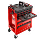 FACOM Werkstattwagen ROLL mit 6 Schubfächer, 3 Module pro Schubfach, rot (RAL 3020) ROLL.6M3A Miniaturka