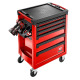FACOM Werkstattwagen ROLL mit 6 Schubfächer, 3 Module pro Schubfach, rot (RAL 3020) ROLL.6M3A Miniaturka