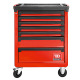 FACOM Werkstattwagen ROLL mit 7 Schubfächer, 3 Module pro Schubfach, rot (RAL 3020) ROLL.7M3A Miniaturka