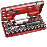FACOM Steckschlüssel-Set 1/2” in der D-BOX 21-tlg SXL.DBOX3PB
