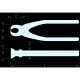 FACOM Rabitz-Zange 280 mm 495A.28EL Miniaturka