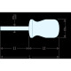 FACOM Schraubendreher ISORYL kurz Phillips PH0 APB.0X40 Miniaturka