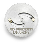 FACOM Bremskolbenaufrollflansch, 2-polig DF.6-2P