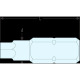 FACOM Bit Serie 1 - Sechskant 10 mm EH.110 Miniaturka