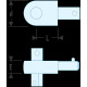 FACOM Antriebsvierkant 3/8” Anschluss 9 x 12mm J.373 Miniaturka