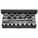 FACOM Steckschluessel-Sortiment 1” 58 - 100 mm M.441E Miniaturka