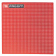 FACOM Lochtafel rot 444x444mm PK.2 Miniaturka