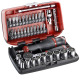 FACOM Steckschluessel-Set 1/4Z, 6-Kant R2NANOPB Miniaturka