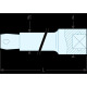 FACOM Winkelverlaengerung 1/2” 75 mm S.208S Miniaturka