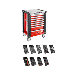 FACOM Werkstattwagen JET.8M3A mit 9 Modulen SPOTLIGHTJET8M
