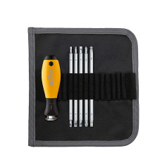 Wiha Screwdriver with interchangeable blade set SYSTEM 6 ESD 31497