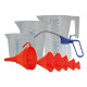 Samoa Set Standard-Schmierölset Messbeh., Trichter, Spritzöler 41300 Miniaturka