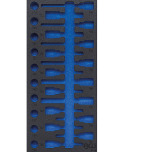 BGS Giętki śrubokręt nasadowy | E-type E4 | Długość ostrza 150 mm 4119-1