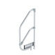 MUNK Railing, single-sided, for mobile work platform single-sided 2 steps 50023 Miniaturka