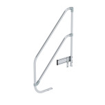 MUNK Railing, single-sided, for mobile work platform single-sided 4 steps 50025