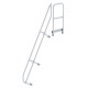 MUNK Second handrail for 60° stairs with platform 9 steps 600589 Miniaturka