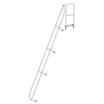MUNK Second handrail for 60° stairs with platform 15 steps 600595