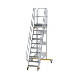MUNK Platform stairs 60° movable step width 600 mm 10 steps 600710