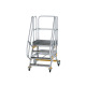 MUNK Platform stairs 60° movable step width 800 mm 4 steps 600724 Miniaturka