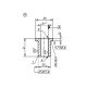BLOHM BOHRBUCHSE MIT BUND DIN172, FORM:B, B0002.B1900X45 Miniaturka