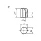 BLOHM POSITIONSFUß, G=M06, FORM:E, B0183.510 Miniaturka